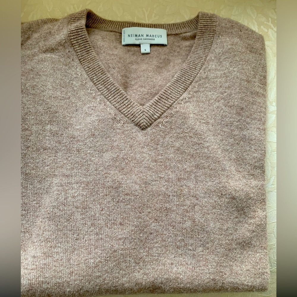 100% Cashmere Beige Sweater